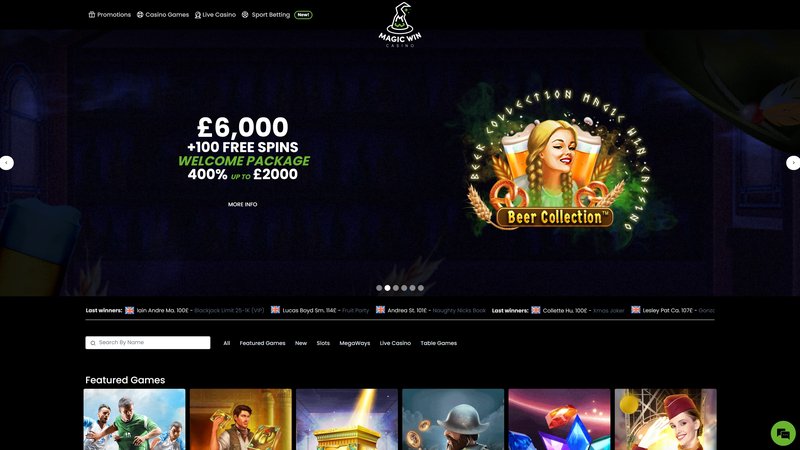 Magic win casino login, magic win casino online login